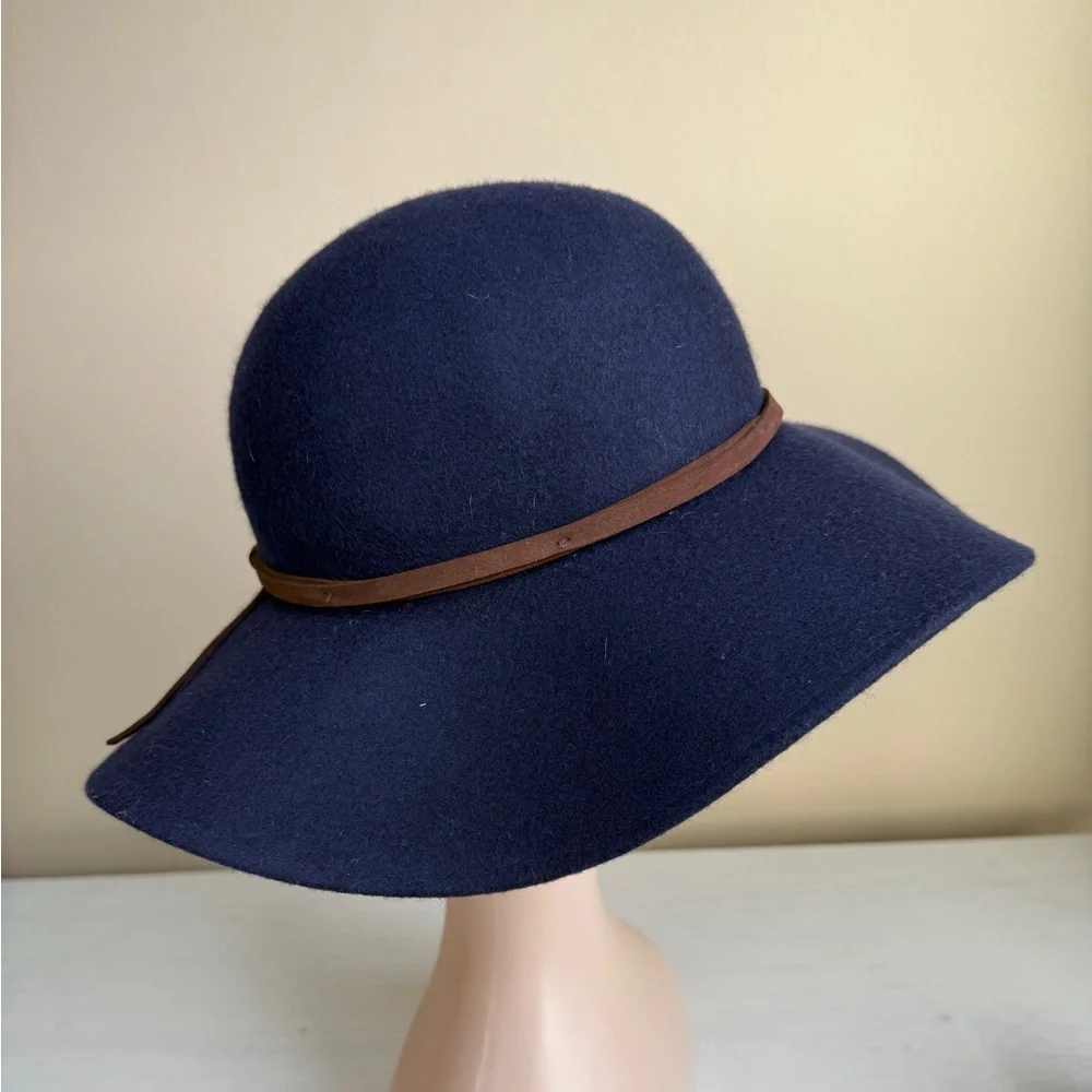 Janie and Jack WOODLAND WEEKEND Wool Felt Hat S 4-5 Floppy Wide Brim Hat